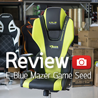 [รีวิว-Review] E-Blue Mazer Game Seed Gaming Chair