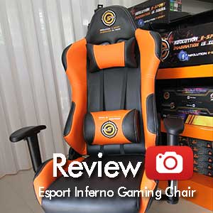 [รีวิว-Review] เก้าอี้ เกมมิ่ง Neolution Esport Inferno Gaming Chair และวิธีประกอบ 5 นาที เสร็จ