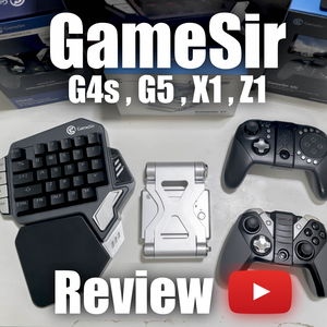 รีวิวอุปกรณ์ Gamesir G4s, G5, X1 Battle Dock, Z1