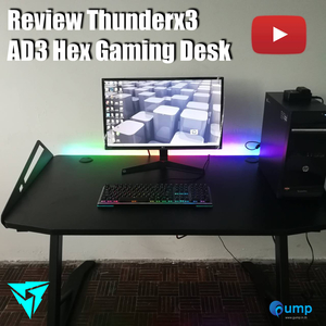 [รีวิว-Review] Thunderx3 AD3 Hex Gaming Desk