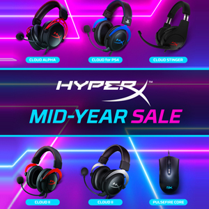 โปรโมชั่น Hyperx ท้ายเดือนกฎกาคม เพลิดเพลินไปกับคุณภาพเสียงและส่วนลดพิเศษ!!