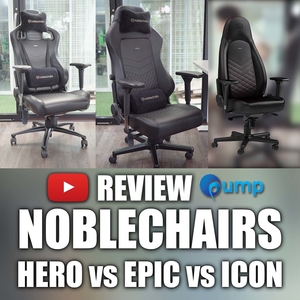 [รีวิว-Review] Noblechairs EPIC vs HERO vs ICON