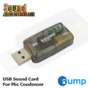 USB Sound Card For Mic Condenser