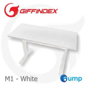 GIFFINDEX โต๊ะปรับระดับความสูง ด้วยไฮดรอลิก รุ่น M1 (สีขาว)
