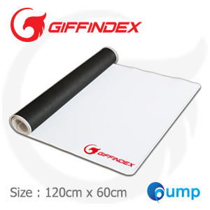GIFFINDEX พรมปูโต๊ะทำงาน รุ่น W60 - สีขาว