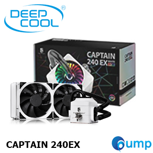 DEEPCOOL - CPU COOLER CAPTAIN 240 EX WHITE RGB
