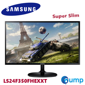 Samsung LS24F350FHEXXT 24” FHD Monitor SF350 จอบางเฉียบ ดีไซน์เรียบหรู