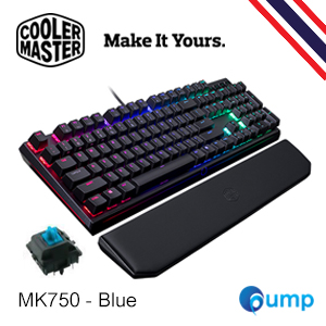 Cooler Master MasterKeys MK750 RGB LED Mechanical Gaming Keyboard  - Cherry MX Blue - TH