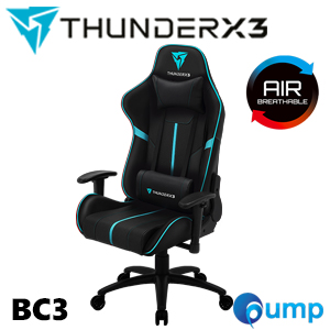 ThunderX3 BC3 Gaming Chair - Black/Cyan