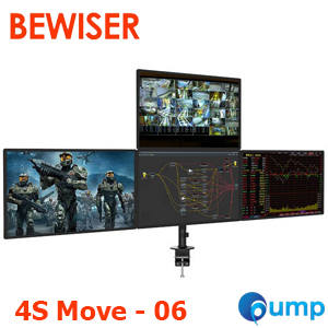 Bewiser Quad LCD Monitor Stand 4S Move - 05 (ขาตั้งจอ 4 จอ)
