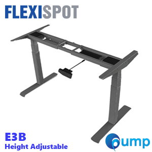 FLEXISPOT E3 BLACK Height Adjustable Desk - Frame - ขาโต๊ะปรับระดับ (By-Order)