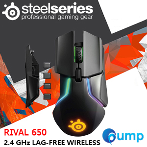 SteelSeries Rival 650 2.4GHz LAG-FREE WIRELESS Gaming Mouse