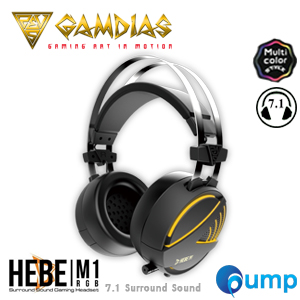 GAMDIAS HEBE M1 RGB 7.1 Surround Sound Gaming Headset