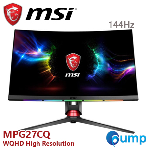 MSI Optix MPG27CQ Curved 27 Inch 1ms 144Hz AMD® Freesync Gaming Monitor