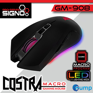 Signo E-sport GM-908 COSTRA Macro Gaming Mouse 