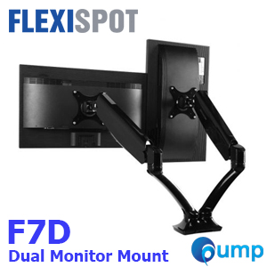 FLEXI SPOT F7D Dual Monitor Mount - ขาตั้งจอ 2 แขน