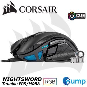 Corsair NIGHTSWORD RGB Tunable FPS/MOBA Gaming Mouse