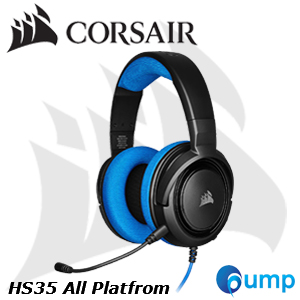 Corsair HS35 Blue All Platfrom Gaming Headset - Blue