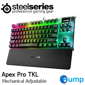 Steelseries Apex Pro TKL Mechanical Gaming Keyboard - Adjustable Switches - ENG