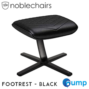 Noblechairs Footrest PU Gaming Chair - Black 