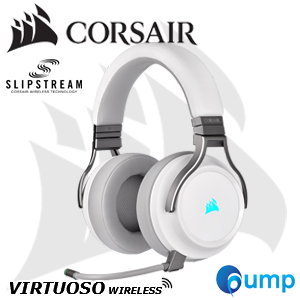 Corsair VIRTUOSO RGB Wireless High-Fidelity Gaming Headset - White