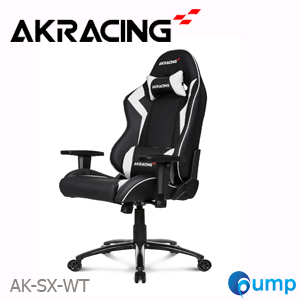 AKRacing Core Series SX Gaming Chair - BLACK/WHITE
