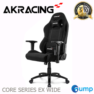 AKRacing Core Series EX-WIDE Gaming Chair - BLACK