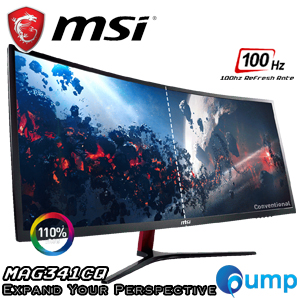 MSI Optix MAG341CQ Curved Ultra-Wide 100Hz Gaming Monitor