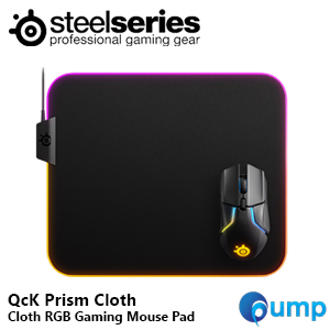 Steelseries QcK Prism Cloth RGB Gaming Mouse Pad - M