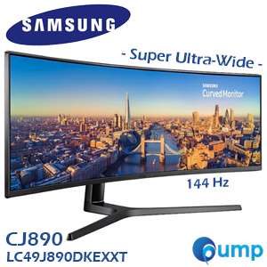 Samsung CJ890 Curved Monitor 49″ Super Ultra-wide Studio 144Hz Monitor