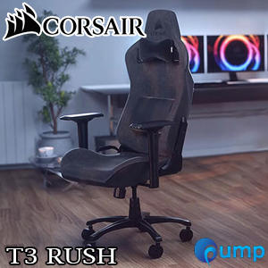 Corsair T3 RUSH Gaming Chair - Charcoal Black