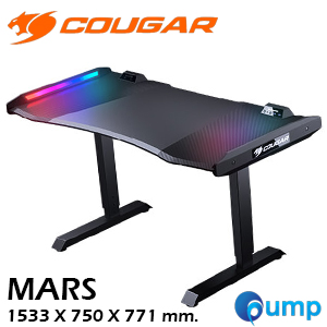 Cougar MARS Enormous and Ergonomic Gaming Desk - Size 1.5m 