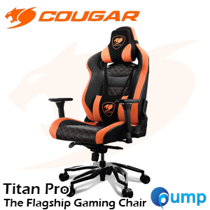 Cougar Armor Titan Pro Gaming Chair - Black/Orange