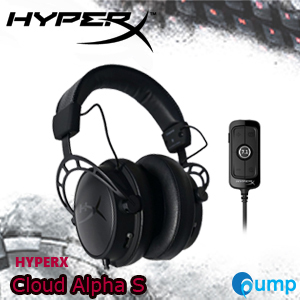 HyperX Cloud Alpha S - USB Gaming Headset with 7.1 Surround Sound - Black
