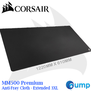 Corsair MM500 Premium Anti-Fray Cloth Gaming Mouse Pad - Extended 3XL