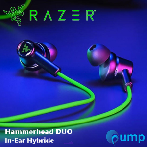 Razer Hammerhead Duo Consoles In Ear Headphone - Green