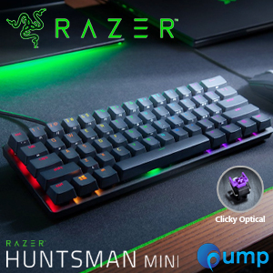 Razer Huntsman Mini RGB Clicky Optical Switch Gaming Keyboard