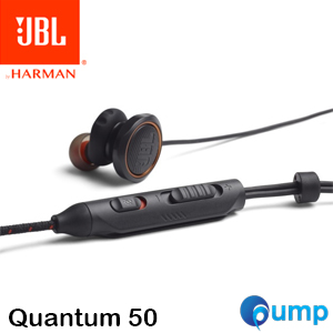 JBL Quantum 50 Wired in-Ear Inline Control Gaming - Black