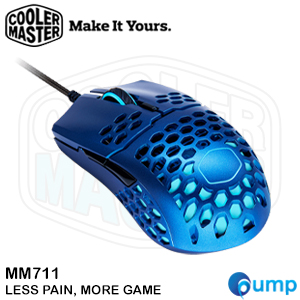 Cooler Master MM711 Wilderness Gaming Mouse - Blue