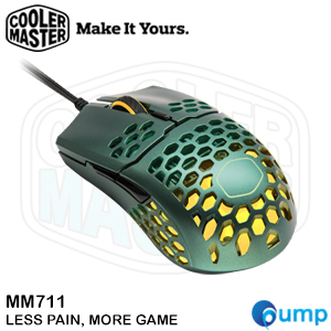 Cooler Master MM711 Wilderness Gaming Mouse - Green