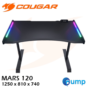 Cougar MARS Enormous and Ergonomic Gaming Desk - Size 1.2m