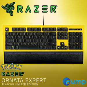 RAZER x Pokémon ORNATA EXPERT Pikachu Edition Gaming Keyboard