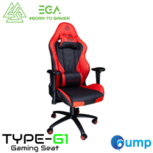 EGA Type G1 Gaming Chair - Black/Red