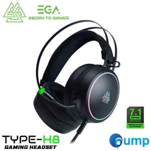 EGA Type H8 Spectrum RGB 7.1 Surround Gaming Headset