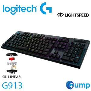 Logitech G913 LIGHTSPEED Wireless RGB MECHANICAL - Linear Switch 
