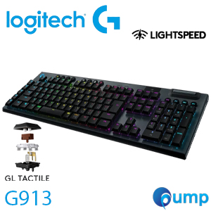 Logitech G913 LIGHTSPEED Wireless RGB MECHANICAL - Tactile Switch 