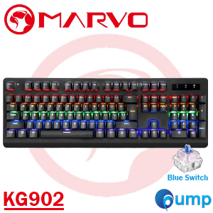 Marvo KG902 Backlight Macro Gaming Keyboard Blue Switch