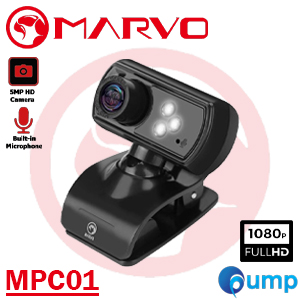 Marvo MPC01 Web Camera 1080p LED Light