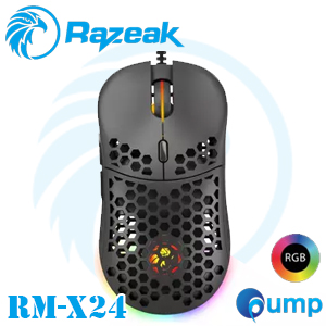 Razeak RM-X24 Volus Professional Gaming Mouse - Black