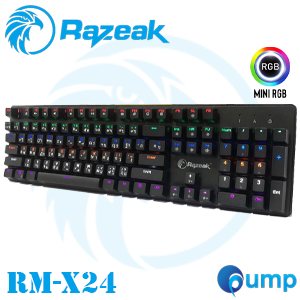 Razeak Panther RK-X09 Metal Mechanical Keyboard